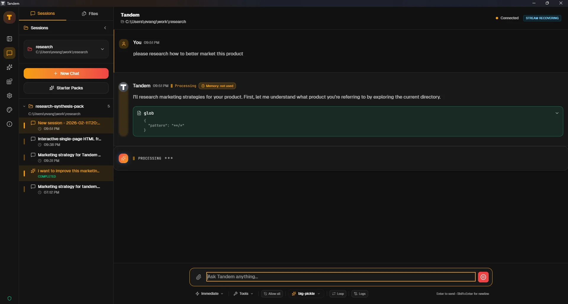 Send Your First Task